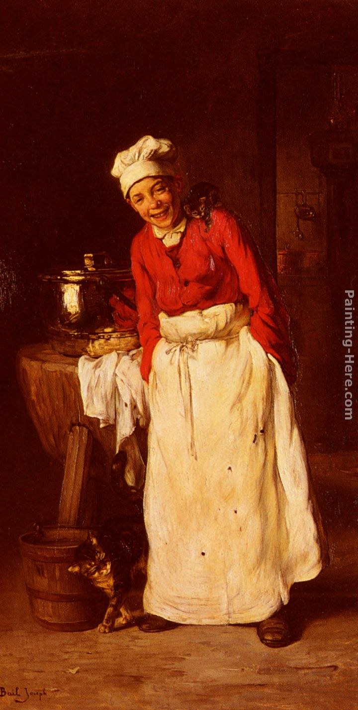 Claude Joseph Bail Le Petit Cuisinier